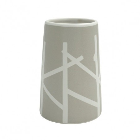 Gobelet Céramique TREE Taupe & Blanc MSV MSV