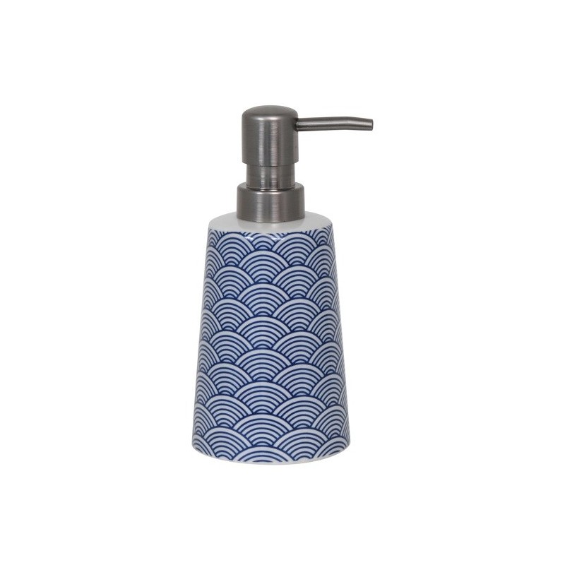 MSV Seifenspender Keramik BENTO blauer MSV
