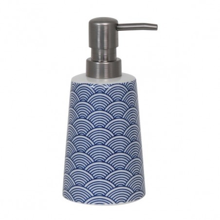 MSV Distributeur de savon Céramique BENTO Bleu MSV