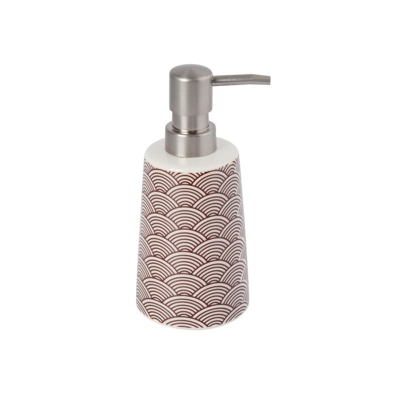 MSV Soap Dispenser Ceramic BENTO Chocolate MSV