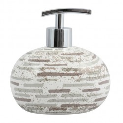 MSV Distributeur de savon Céramique BRIQUE Beige MSV