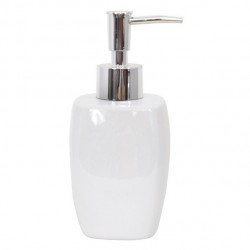 MSV Dispensador de Jabón Cerámica CLASSIC Blanco MSV