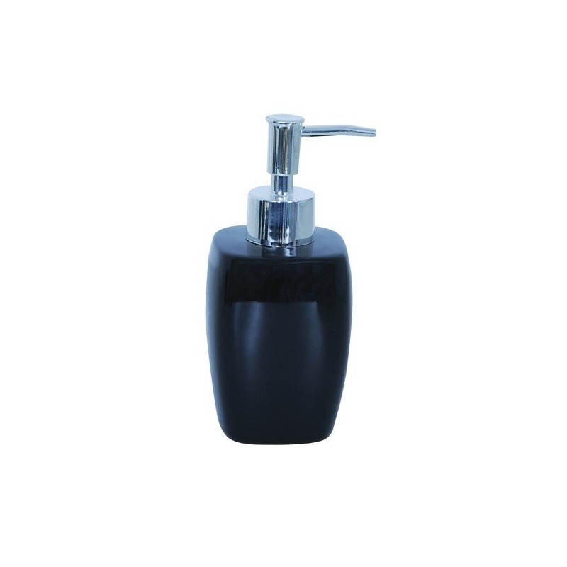 spirella Distributeur de savon Céramique CLASSIC Noir MSV