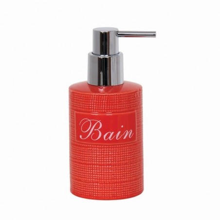 Distributeur de savon Céramique DINAN Rouge MSV MSV