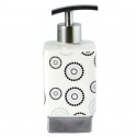 Distributeur de savon Céramique DOTS Gris & Blanc MSV MSV