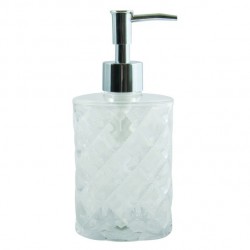 MSV Distributeur de savon Acrylique EDITH Transparent MSV