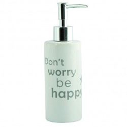 MSV Dispensador de Jabón Ceramic HOME Blanco MSV