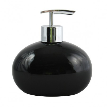 MSV Distributeur de savon Céramique JAVA Noir MSV