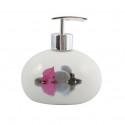 MSV Distributeur de savon Céramique JAVA BORNEO Blanc MSV