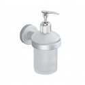 Distributeur de savon Alu LUGANO Transparent MSV MSV
