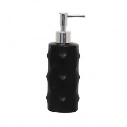 MSV Dispensador de Jabón Cerámica KITEE Negro MSV