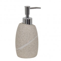 MSV Distributeur de savon Polyrésine MALUA Beige MSV