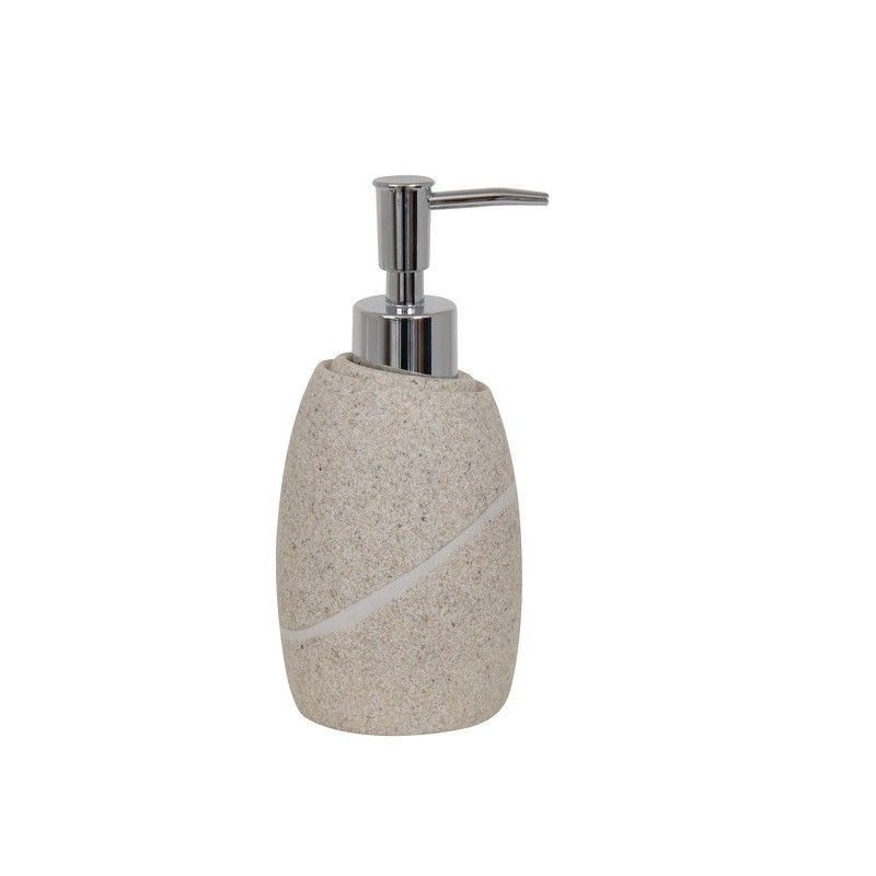 MSV Soap Dispenser Polyresin MALUA Beige MSV