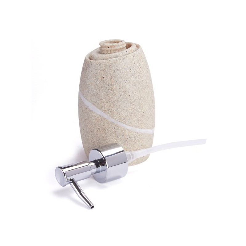MSV Soap Dispenser Polyresin MALUA Beige MSV