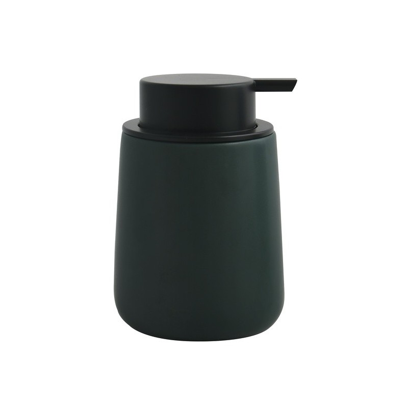 MSV Dispensador de Jabón Cerámico MAONIE Verde Oscuro Mate MSV