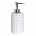 MSV Soap Dispenser Polyresin MOSAIK White MSV