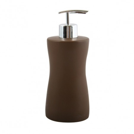 MSV Dispensador de Jabón cerámico PALMA Chocolate MSV