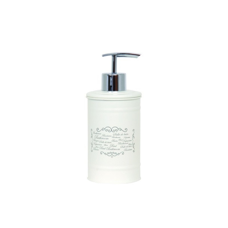 MSV Soap Dispenser Steel CHARME Cream MSV