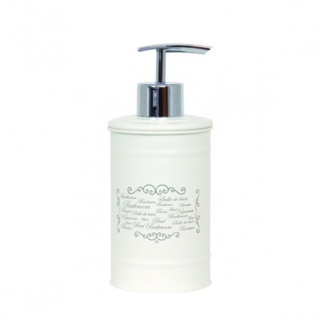 MSV Dispensador de Jabón Acero CHARME Crema MSV