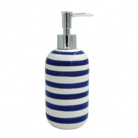 MSV Seifenspender Keramik SEAUVILLE Marineblau MSV