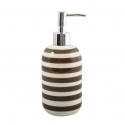 MSV Soap Dispenser Ceramic SEAUVILLE Chocolate MSV
