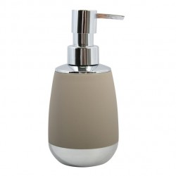 MSV Soap Dispenser ABS & Rubber SIBIU Taupe