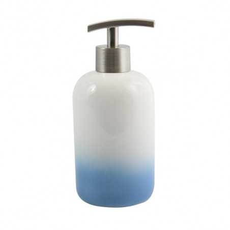 MSV Dispensador de Jabón Cerámico SUGAR Azul Pastel MSV