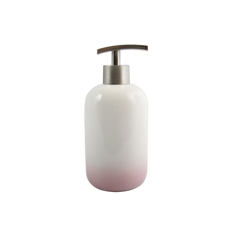 MSV Soap Dispenser Ceramic Pastel Pink SUGAR MSV