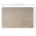 Spirella Alfombra de baño acrílica BRIZZOLO 60x90cm Beige Spirella