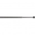 Spirella Duschvorhangstangen ausziehbar ohne Bohren in Aluminium ARIK 75-125cm Hochglanz-Finish Spirella