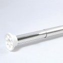 Spirella Rod bar for modular corner shower curtain to be fixed in aluminum DECOR UNIVERSAL Glossy finish Spirella