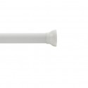 Spirella Duschvorhangstangen ausziehbar ohne Bohren in Aluminium MAGIC 125-220cm Weiß Spirella