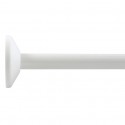 Spirella Rod bar for modular corner shower curtain to be fixed in aluminum MAGIC UNIVERSAL White Spirella