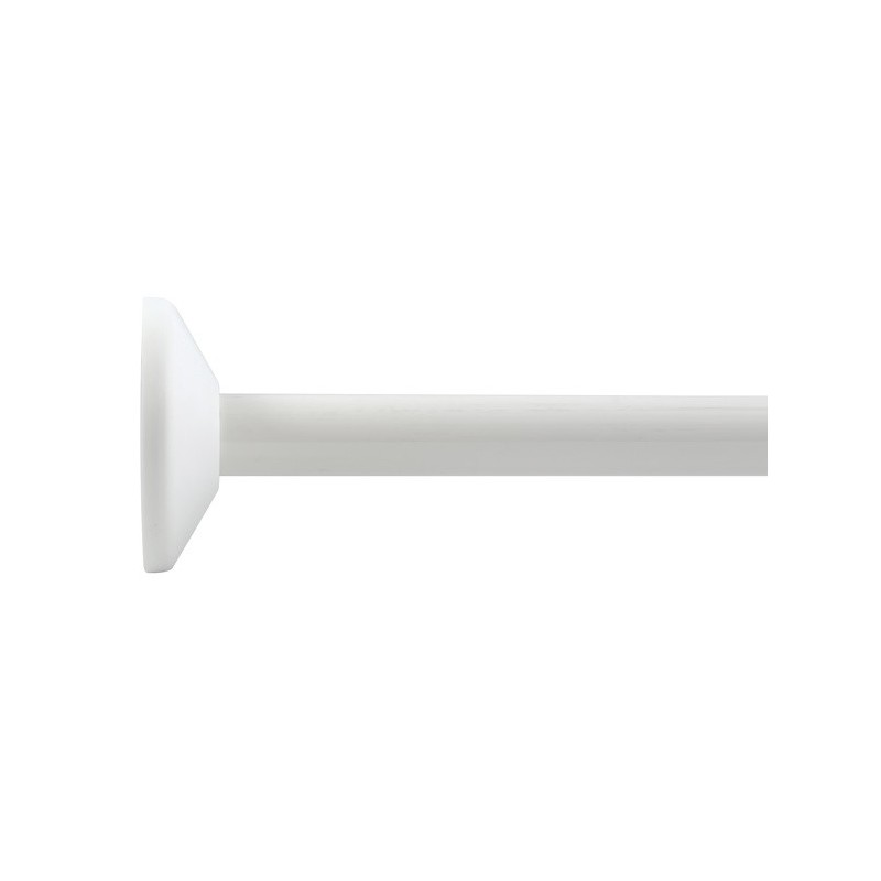 Spirella Asta per tenda doccia angolare componibile da fissare in alluminio MAGIC UNIVERSAL White Spirella