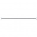 Spirella Rod bar for modular corner shower curtain to be fixed in Aluminum MAGIC UNIVERSAL Glossy Finish Spirella