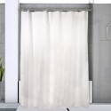 Spirella Shower rod bar curtain extendable without drilling in KRETA Alu 75-125cm Brushed Spirella