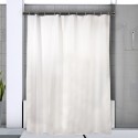 Spirella Shower rod bar curtain extendable without drilling in Aluminum KRETA 75-125cm Titan Black Spirella