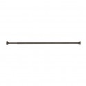 Spirella Shower rod bar curtain extendable without drilling in Aluminum KRETA 75-125cm Titan Black Spirella