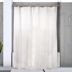 Spirella Asta per tenda doccia o vasca allungabile senza foratura in Alluminio KRETA 75-125cm Rame Spirella