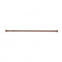 Spirella Shower rod bar curtain extendable without drilling in Aluminum KRETA 75-125cm Copper Spirella