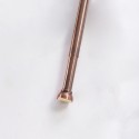 Spirella Shower rod bar curtain extendable without drilling in Aluminum KRETA 75-125cm Copper Spirella
