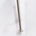 Spirella Shower rod bar curtain extendable without drilling in KRETA Alu 125-220cm Brushed Spirella