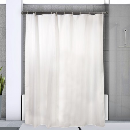 Spirella Shower rod bar curtain extendable without drilling in Aluminum KRETA 125-220cm Titan Black Spirella