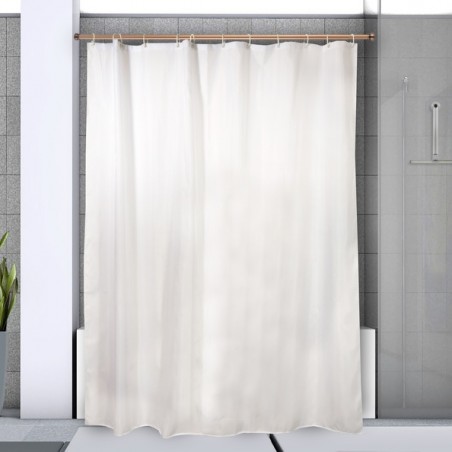 Spirella Shower rod bar curtain extendable without drilling in Aluminum KRETA 125-220cm Copper Spirella