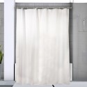 Spirella Shower rod bar curtain extendable without drilling in Aluminum MAGIC 125-220cm Glossy Chrome Finish Spirella