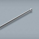 Spirella Shower rod bar curtain extendable without drilling in Aluminum MAGIC 75-125cm Glossy Chrome Finish Spirella