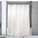 Barre tringle pour rideau de douche ou baignoire extensible sans perçage en Alu MAGIC 75-125cm Finition Brillante Spirella Spire