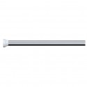 Barre tringle pour rideau de douche ou baignoire extensible sans perçage en Alu MAGIC 125-220cm Finition Brillante Spirella Spir