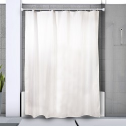 Spirella Asta per tenda doccia o vasca allungabile senza foratura in Alluminio KRETA 125-220cm Finitura Lucida Spirella