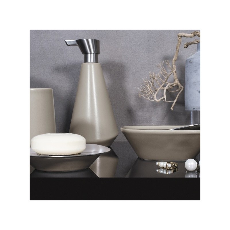 Elements by Spirella Cotton box Ceramic ESSOS Sand Matt Spirella